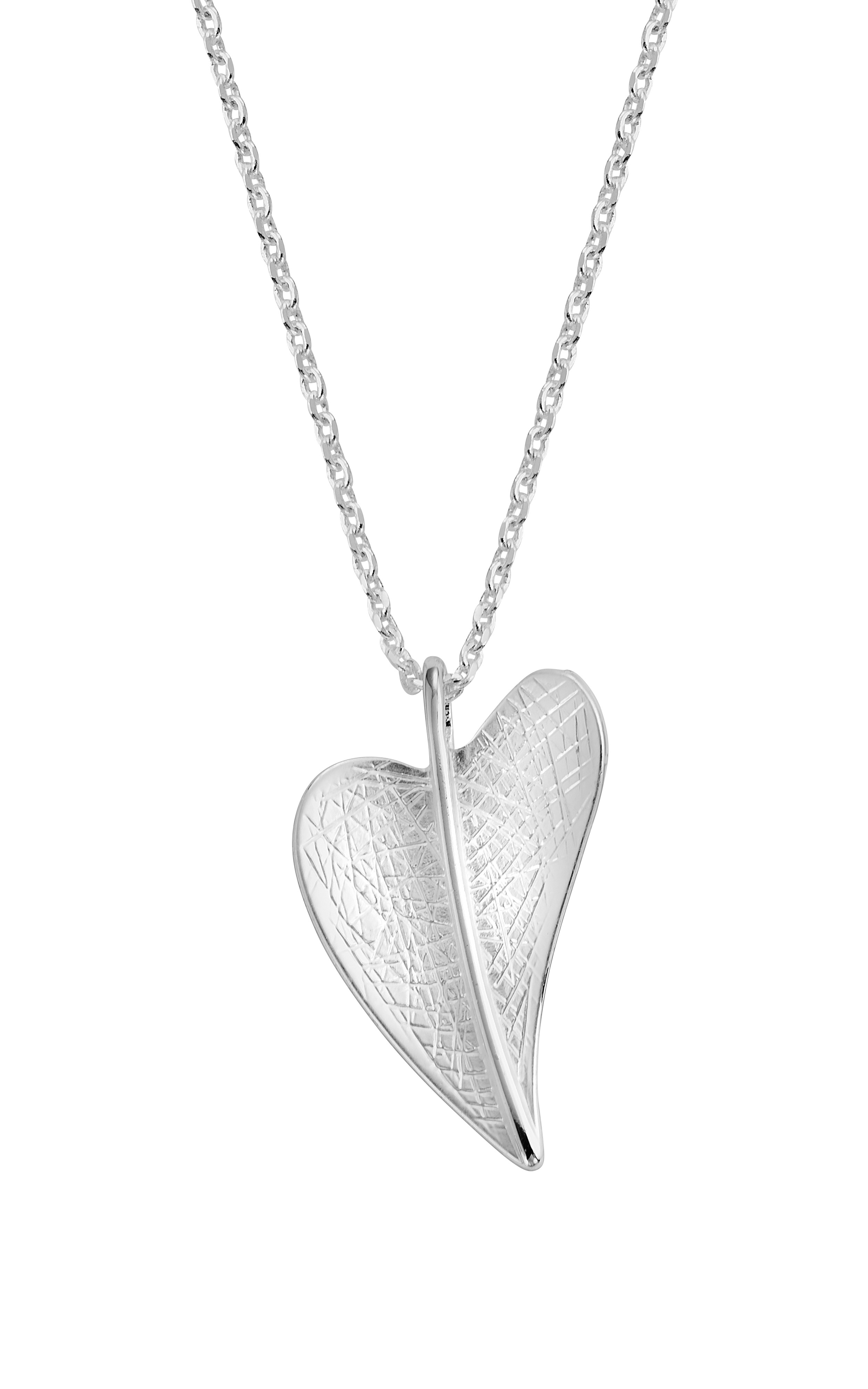 Kette "Herz aus Blatt"