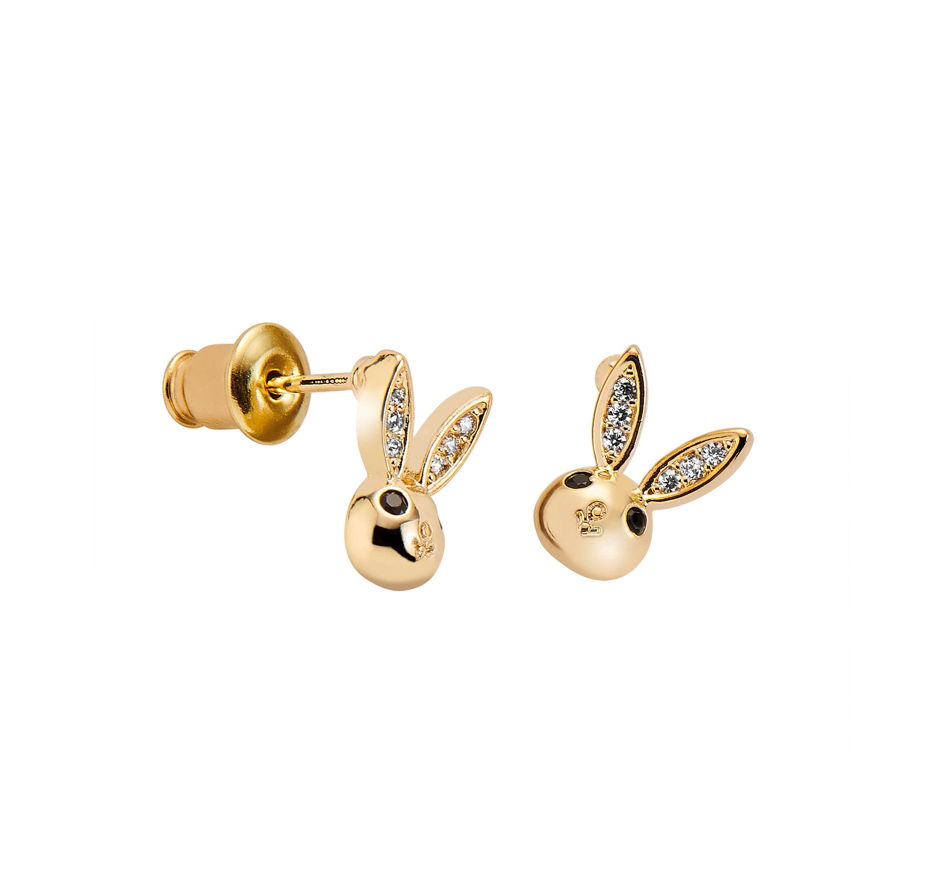 Ohrstecker "Hase Golden"