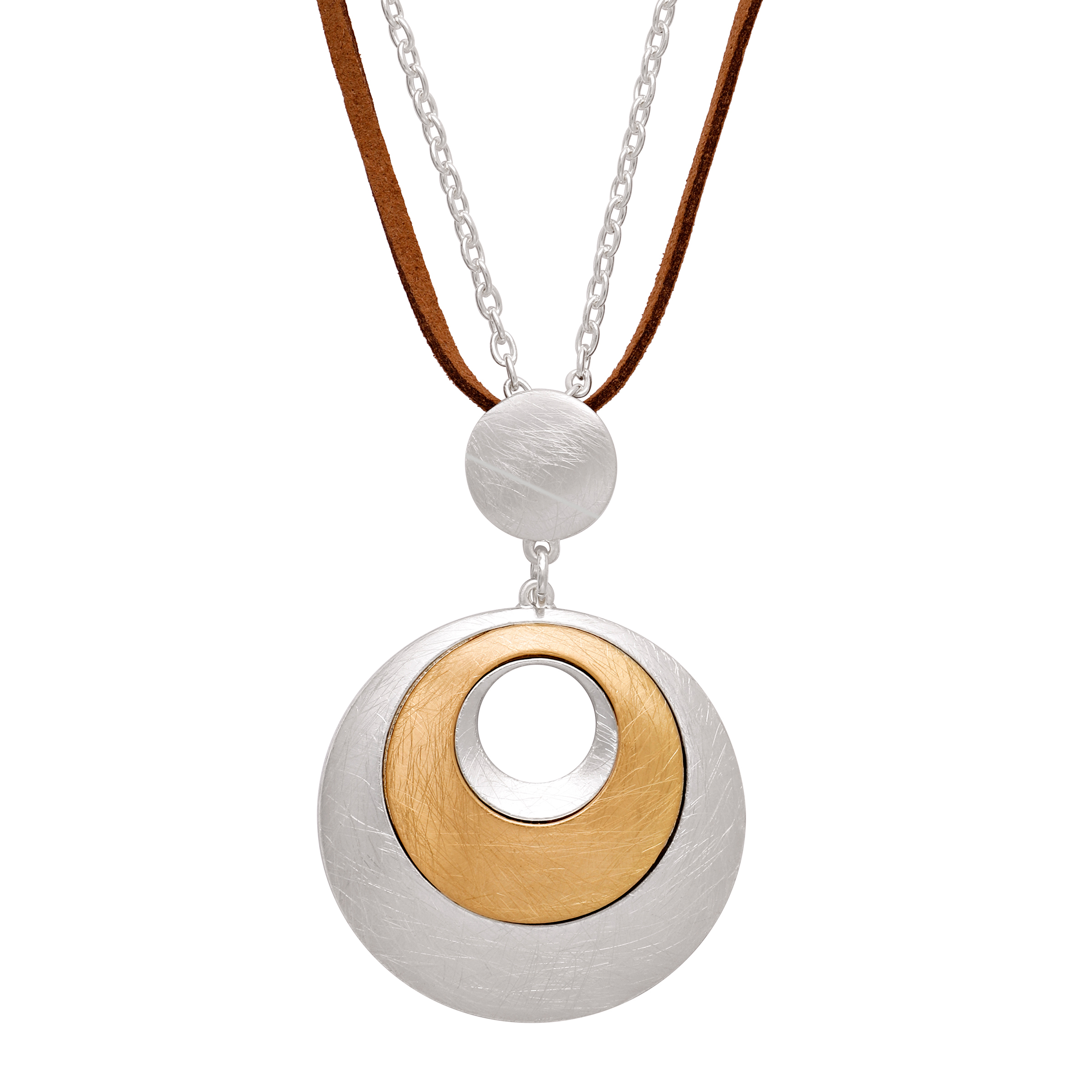 Gold eingebettet in Silber