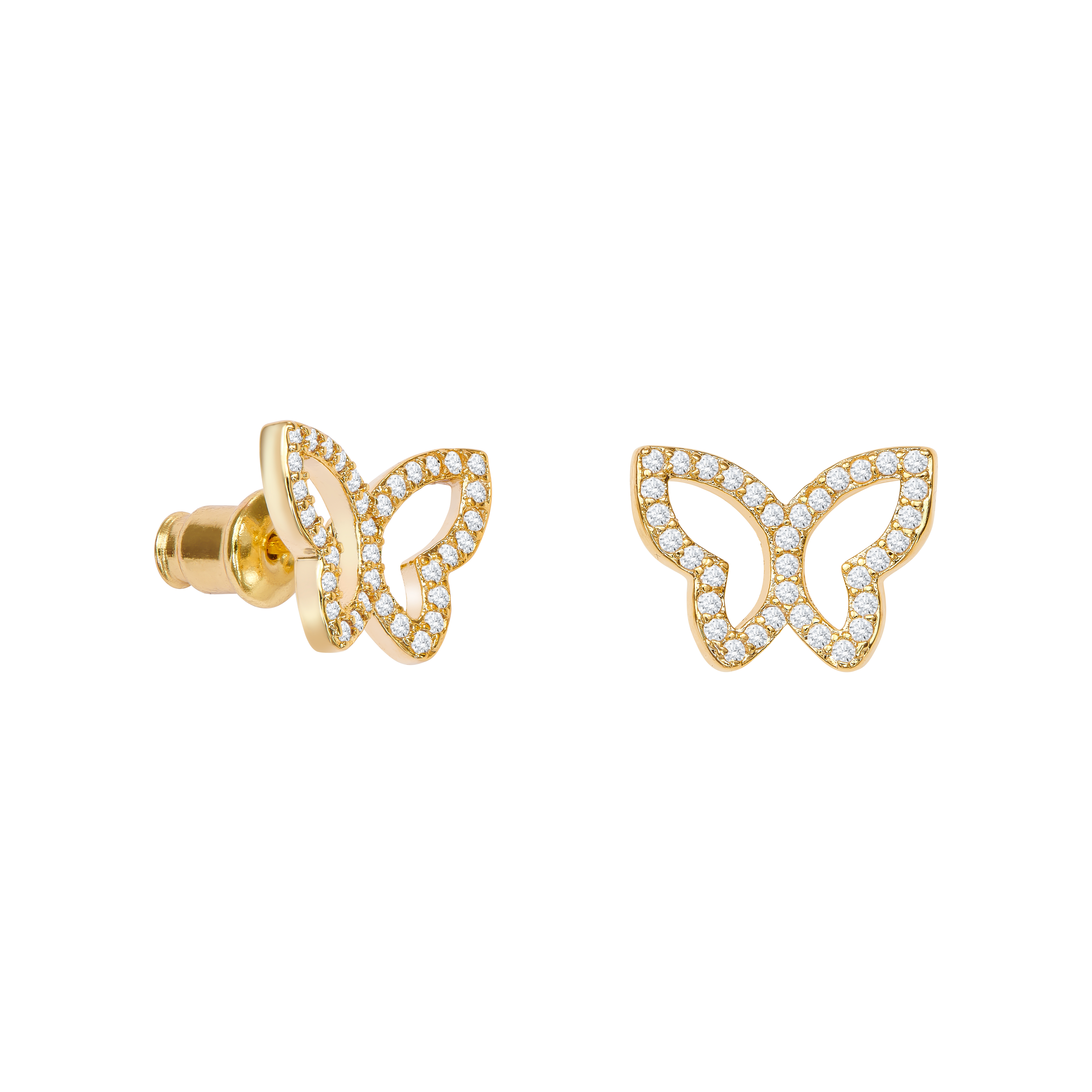 Ohrstecker "Schmetterling aus Steinen"