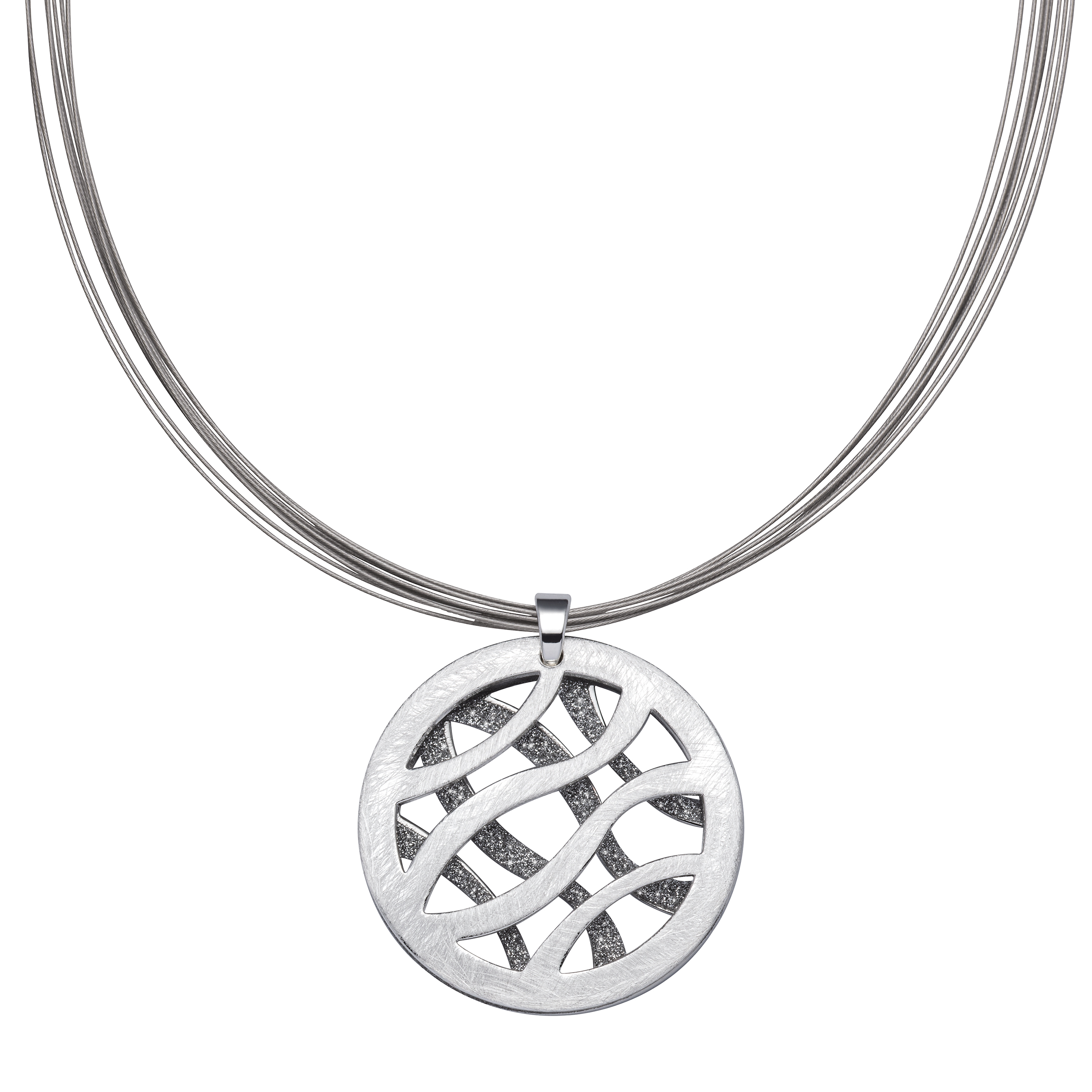 Wildes Gitter mit Glitzer