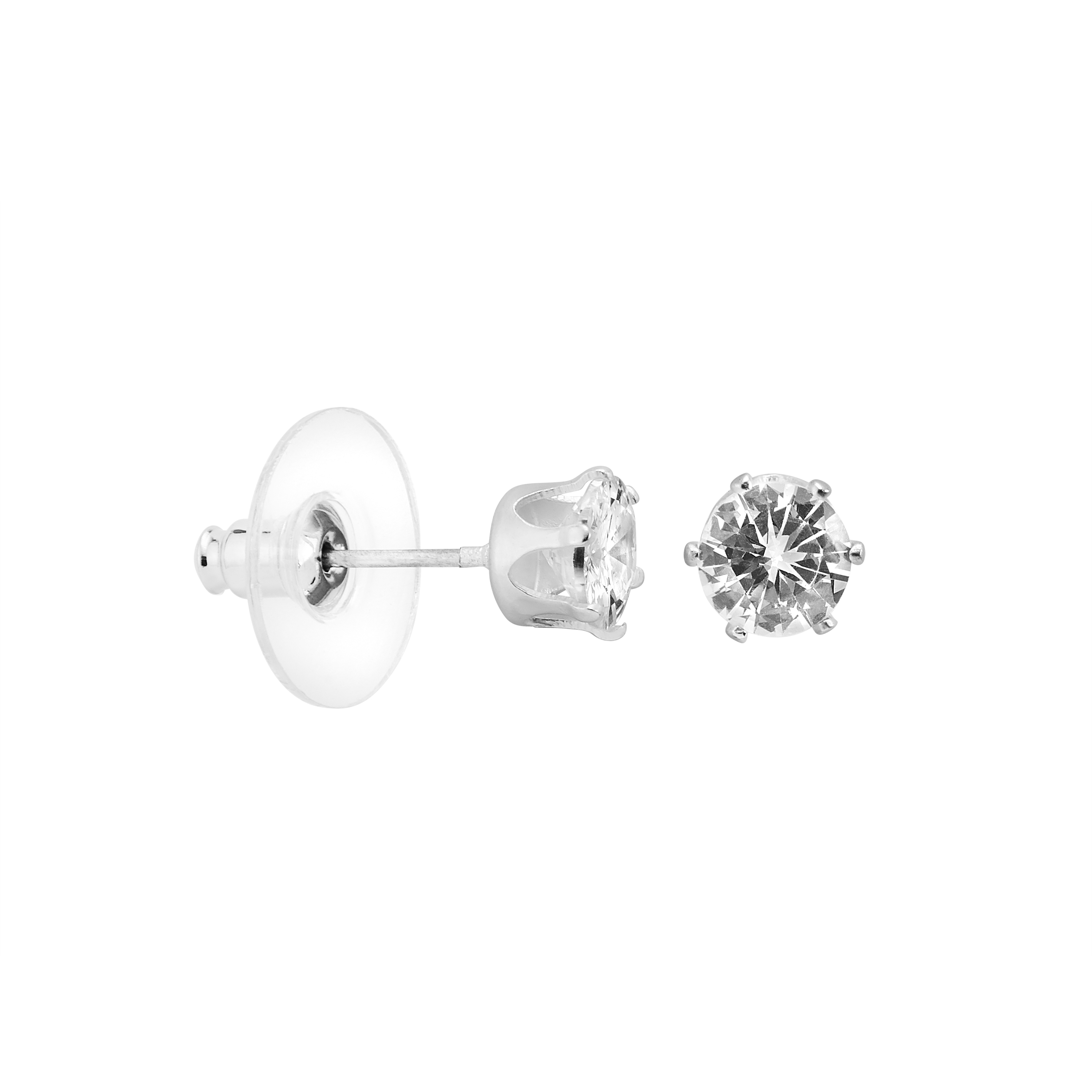 Ohrstecker "Krone Weiß" Ohrstecker "Krone Weiß"