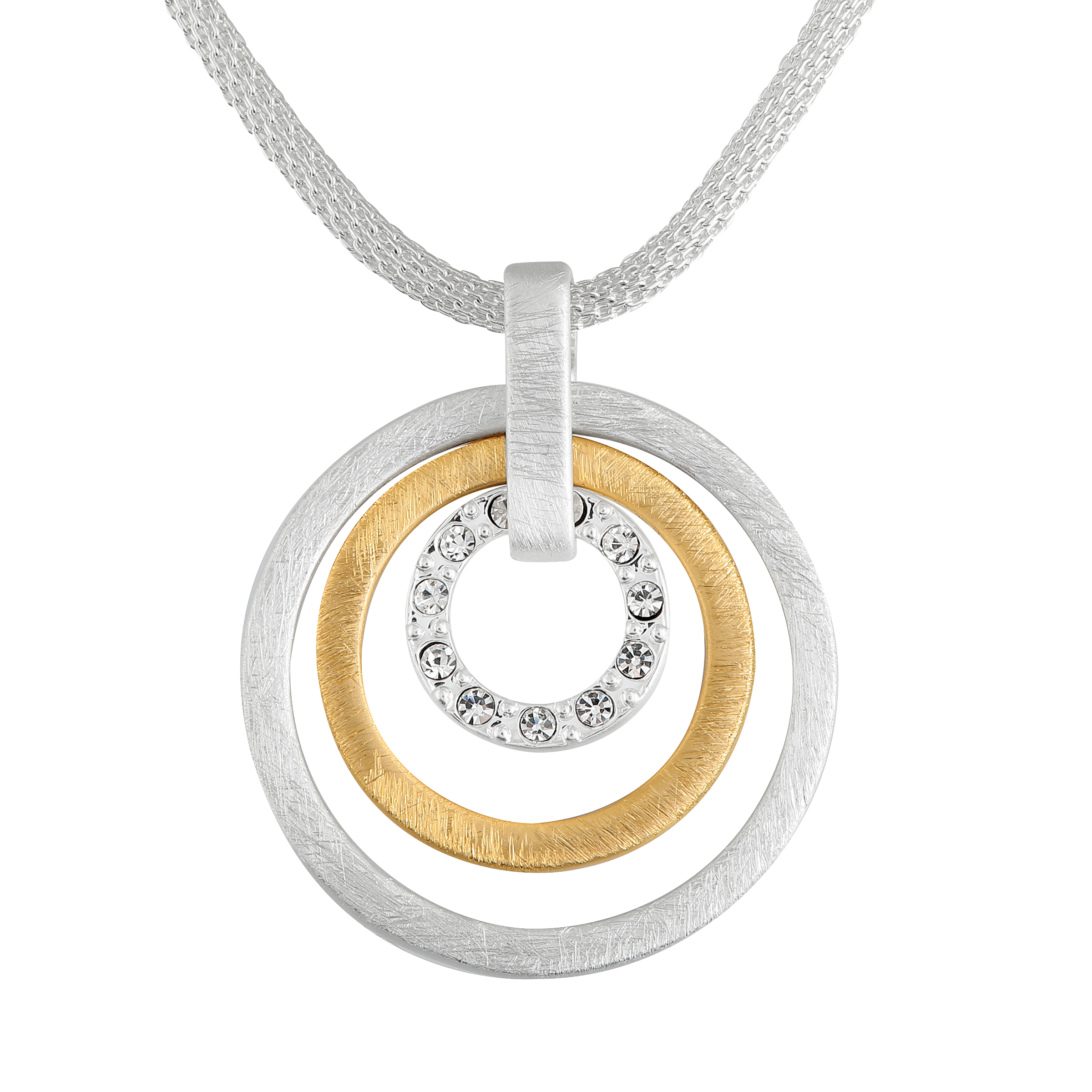Drei Ringe in bicolor