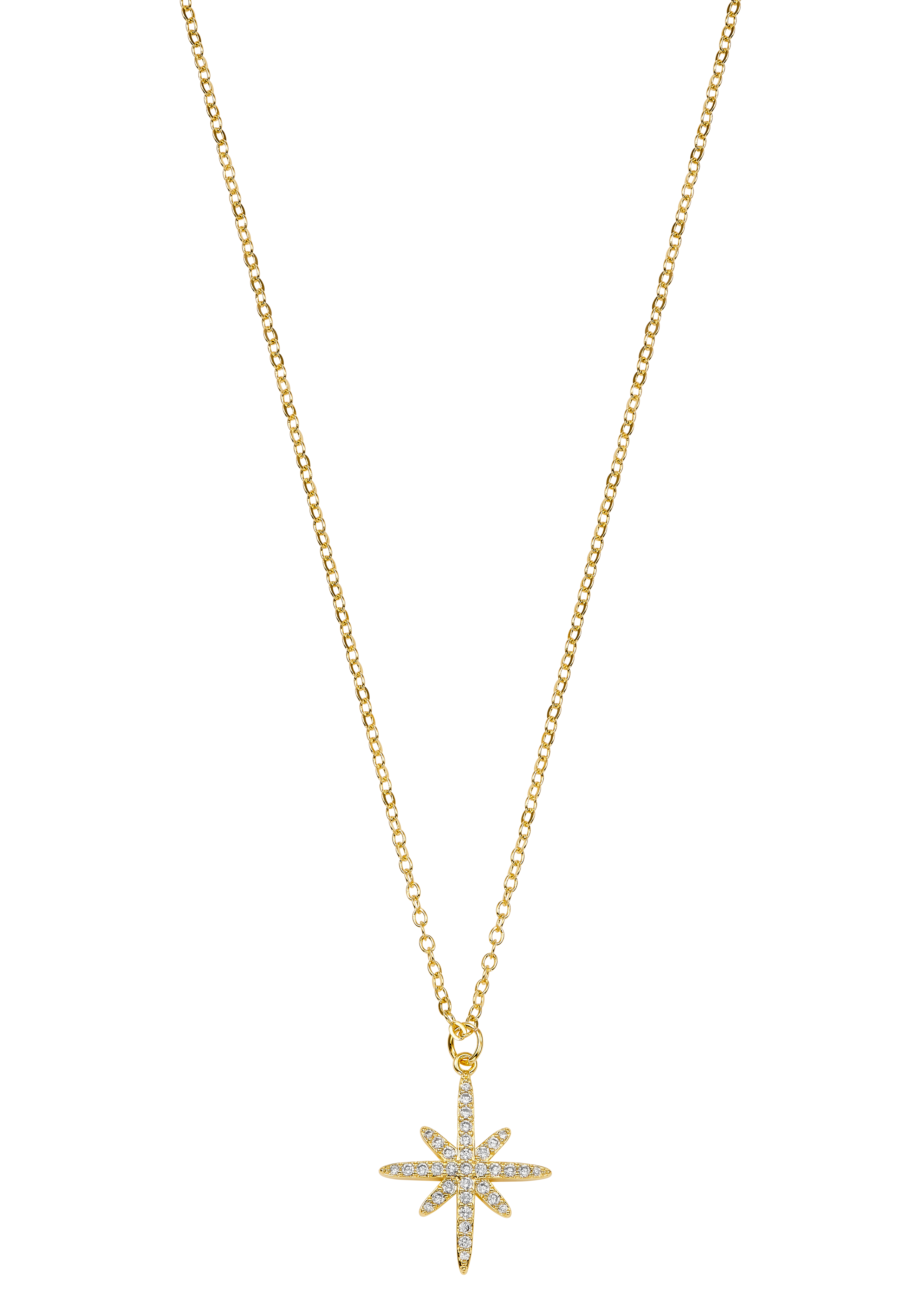 Kette Polarstern Gold