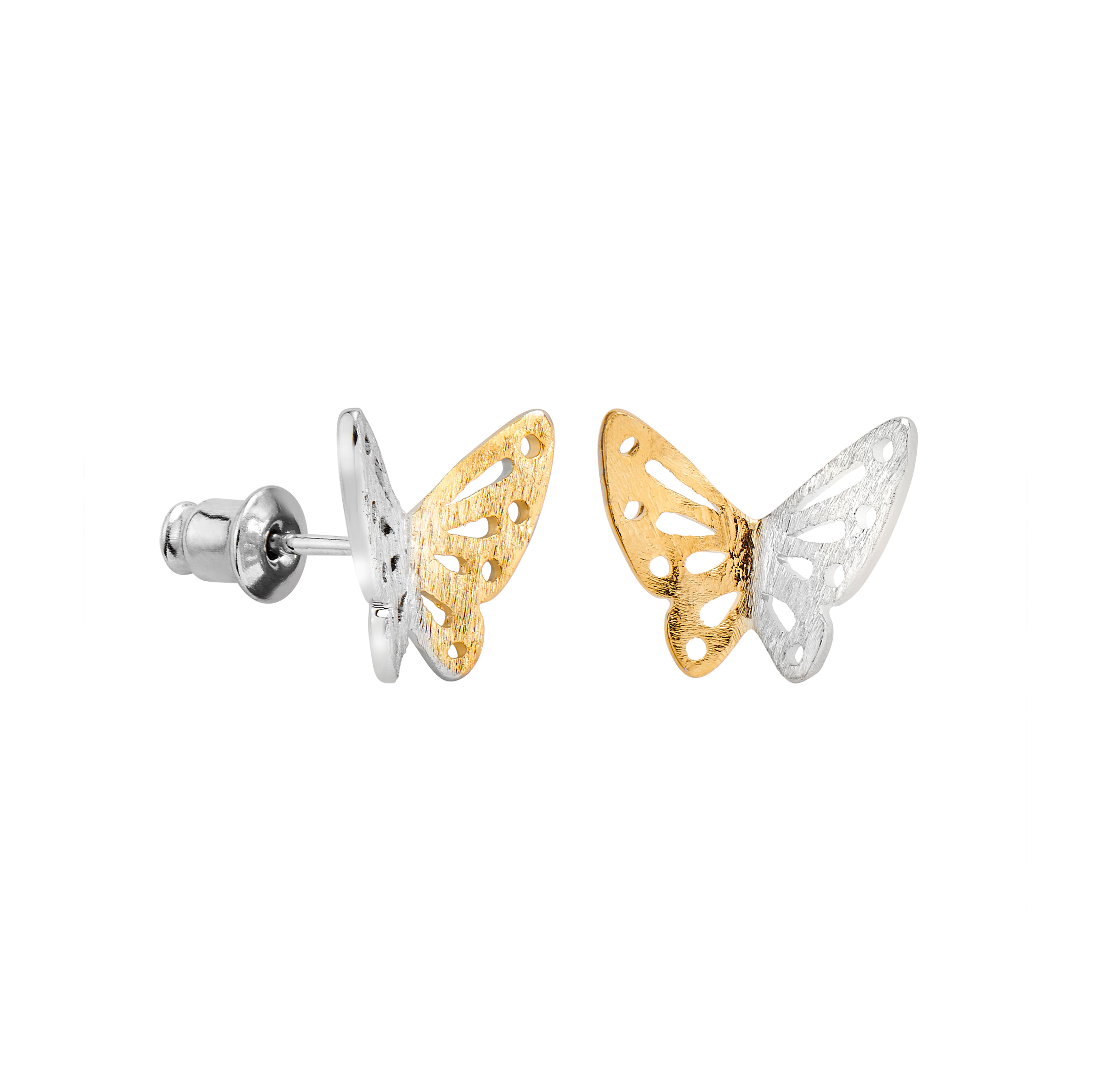 Ohrstecker "Schmetterling Bicolor"